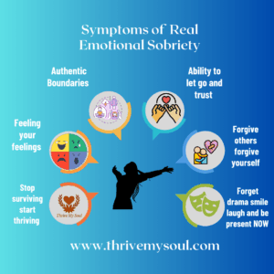 symptoms of real emotional sobriety